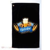 Oktober Fest Triathlete  Golf Towel thumb 0