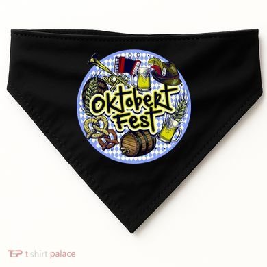 Oktoberfest USA-Made Doggie Bandana