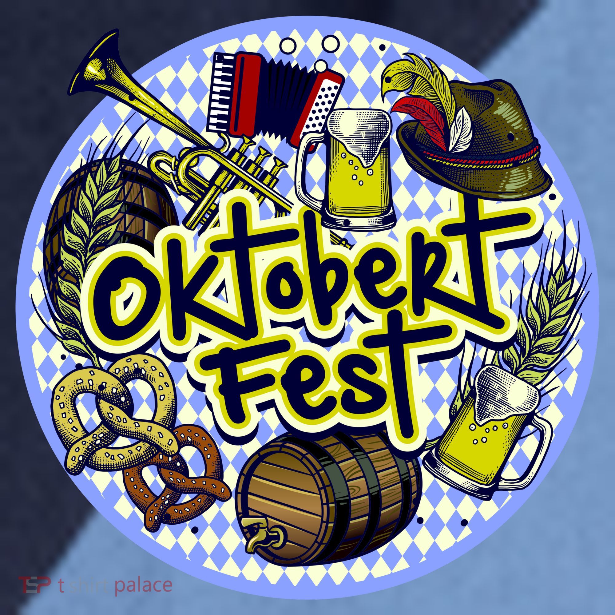 Oktoberfest Raglan Baseball Sleeve Shirt