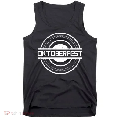 Oktoberfest Beer Emblem Tank Top