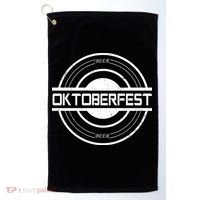 Oktoberfest Beer Emblem Golf Towel thumb 0
