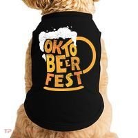 Oktoberfest Beer Fest Logo Doggie Tank thumb 0