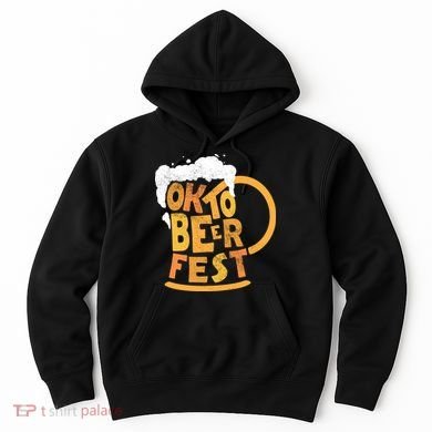 Oktoberfest Beer Fest Logo Hoodie