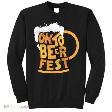 Oktoberfest Beer Fest Logo Sweatshirt