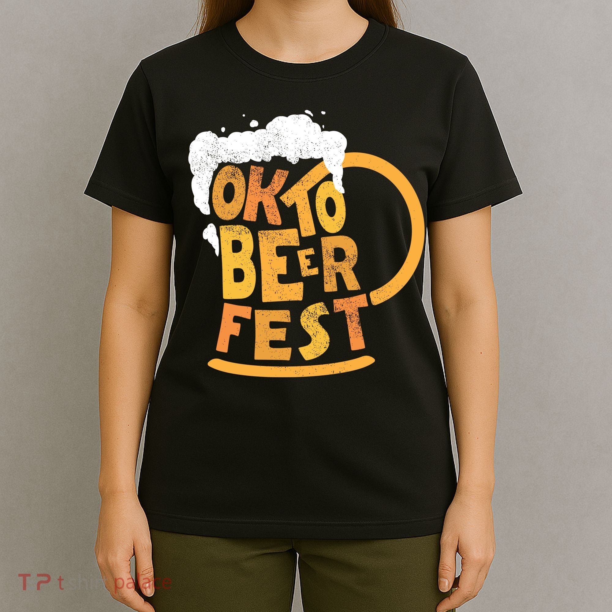 Oktoberfest Beer Fest Logo T-Shirt