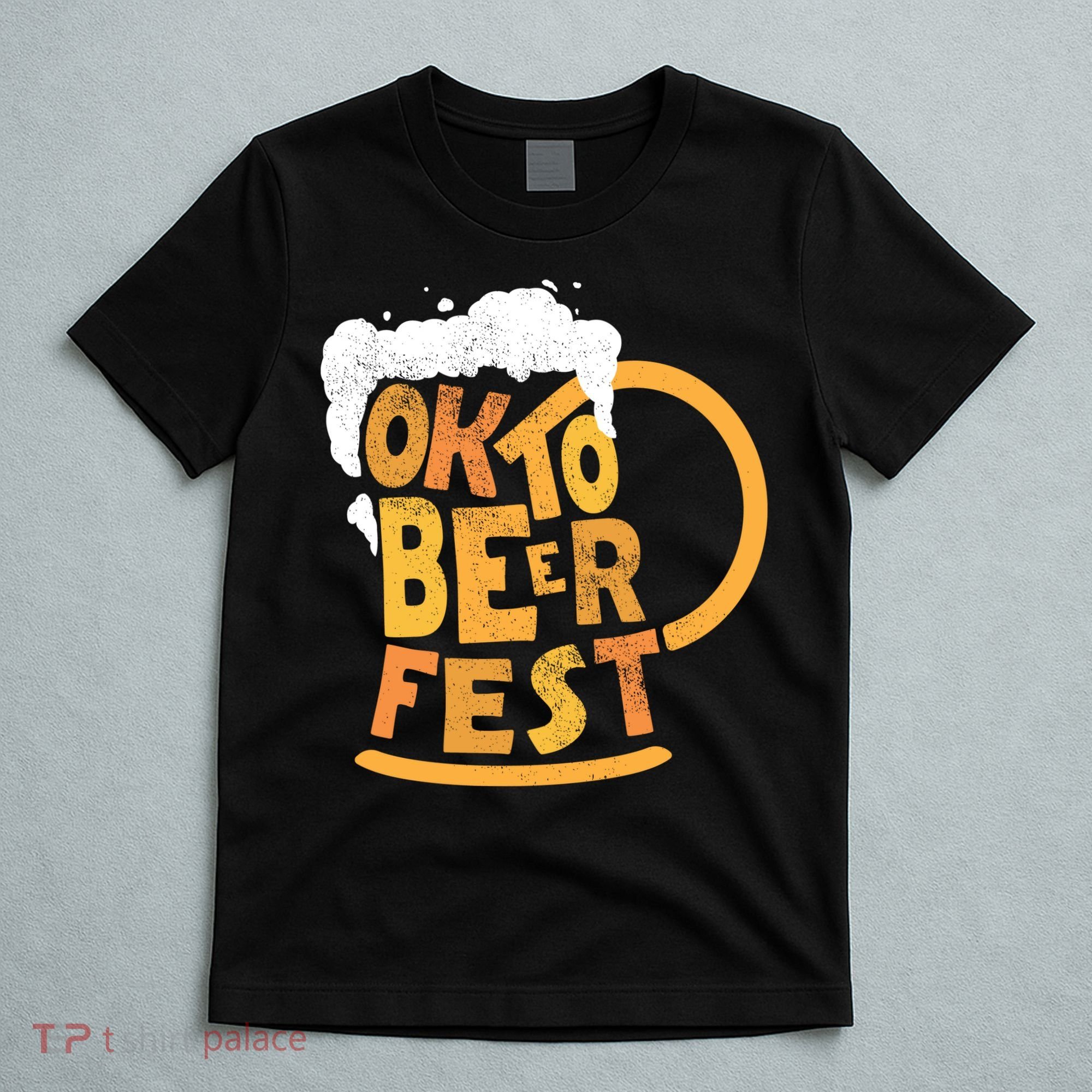 Oktoberfest Beer Fest Logo T-Shirt