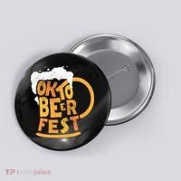 Oktoberfest Beer Fest Logo Button thumb 0