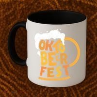 Oktoberfest Beer Fest Logo Coffee Mug thumb 2