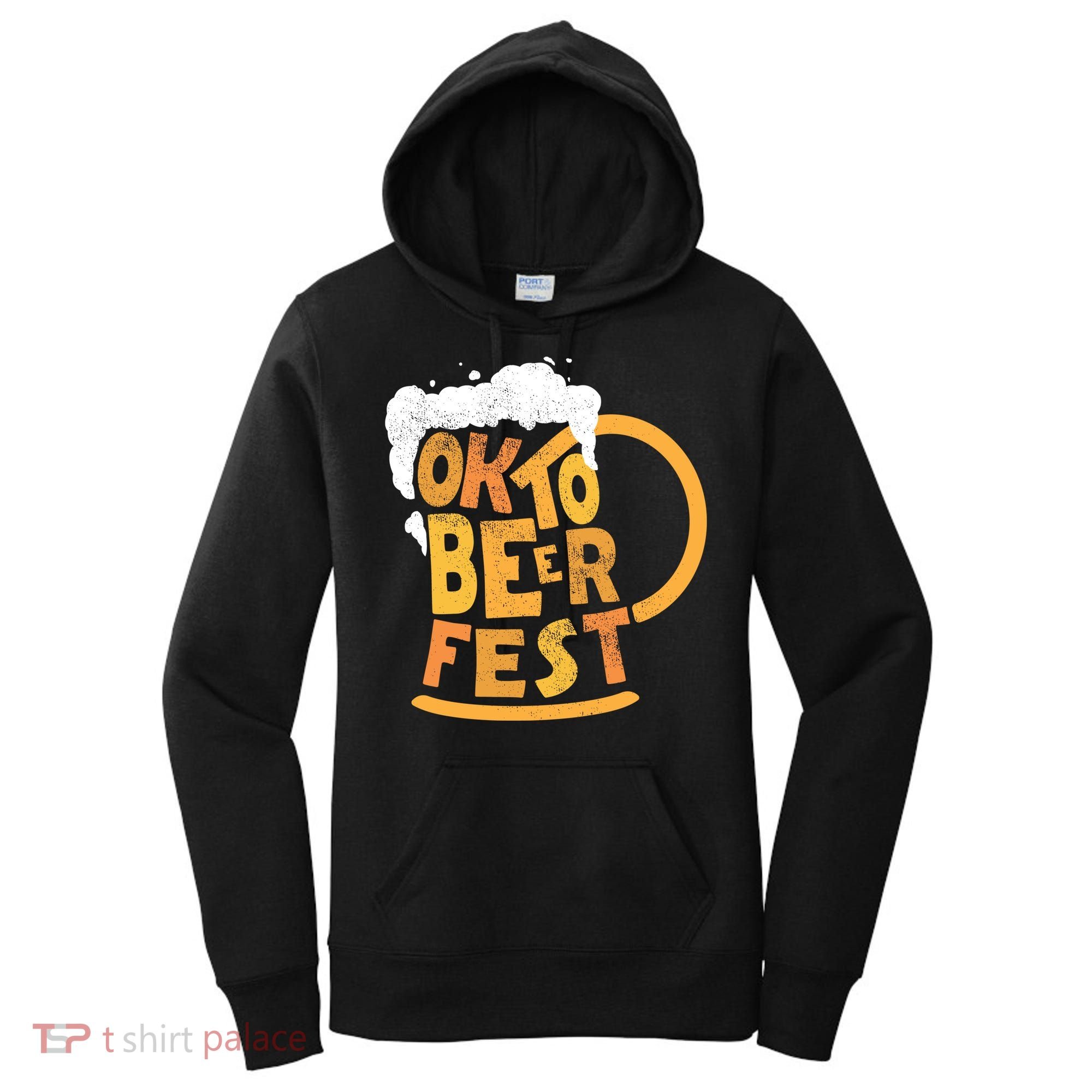 Oktoberfest Beer Fest Logo Women's Hoodie