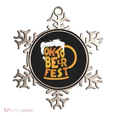 Oktoberfest Beer Fest Logo Ornament