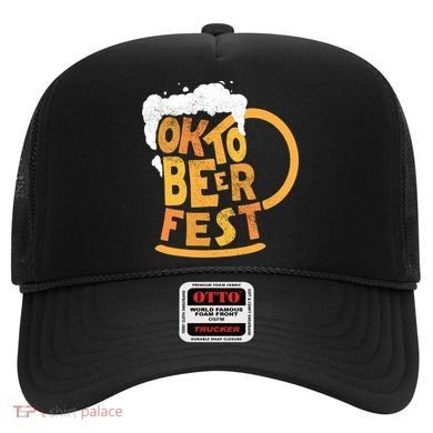 Oktoberfest Beer Fest Logo Hat