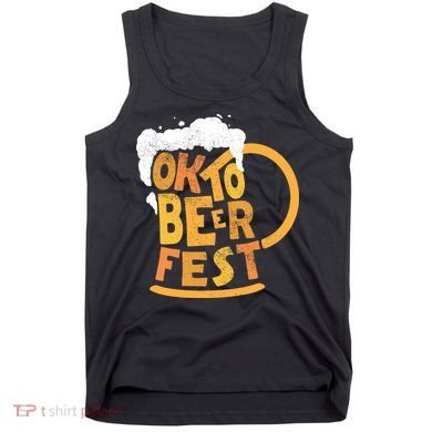 Oktoberfest Beer Fest Logo Tank Top