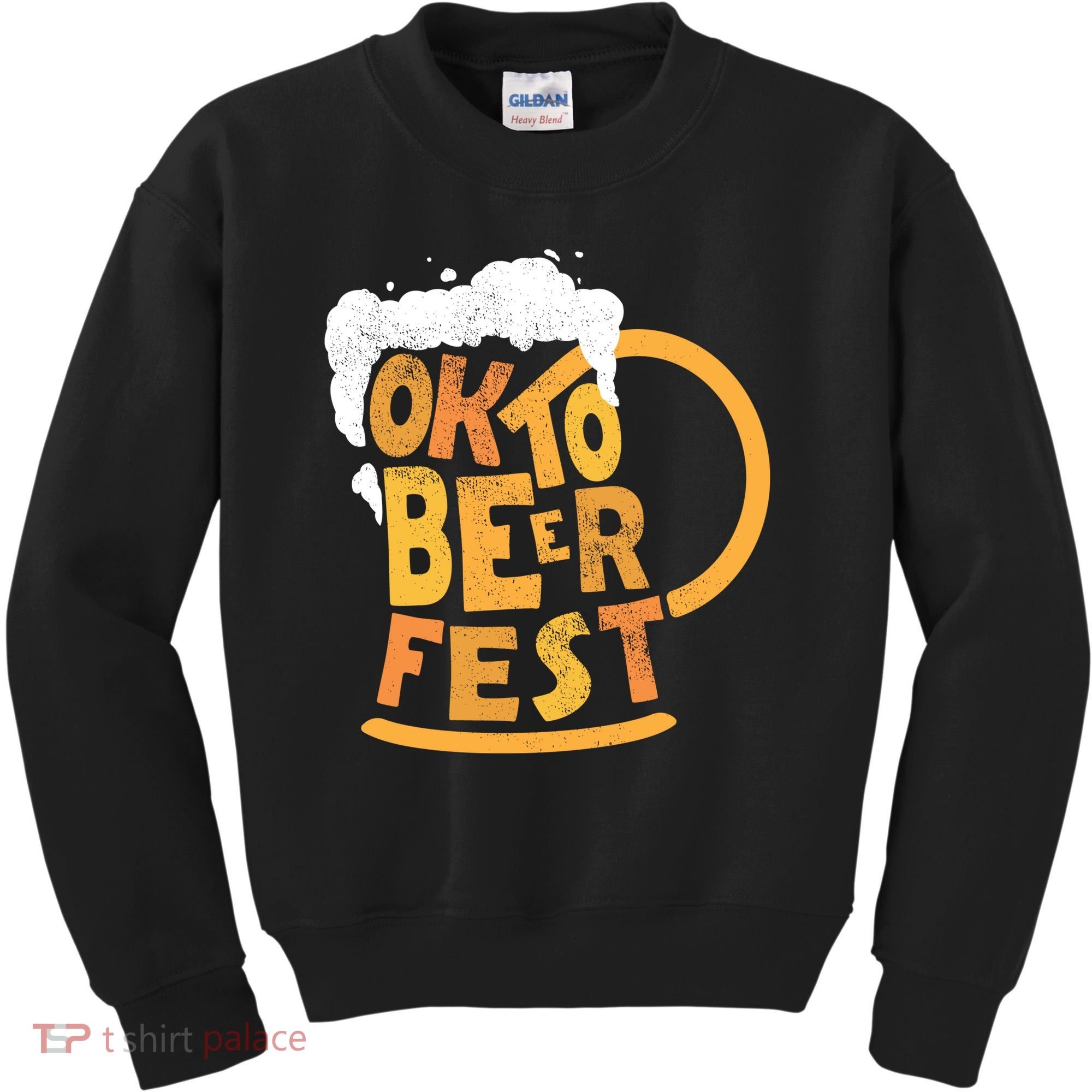 Oktoberfest Beer Fest Logo Kids Sweatshirt
