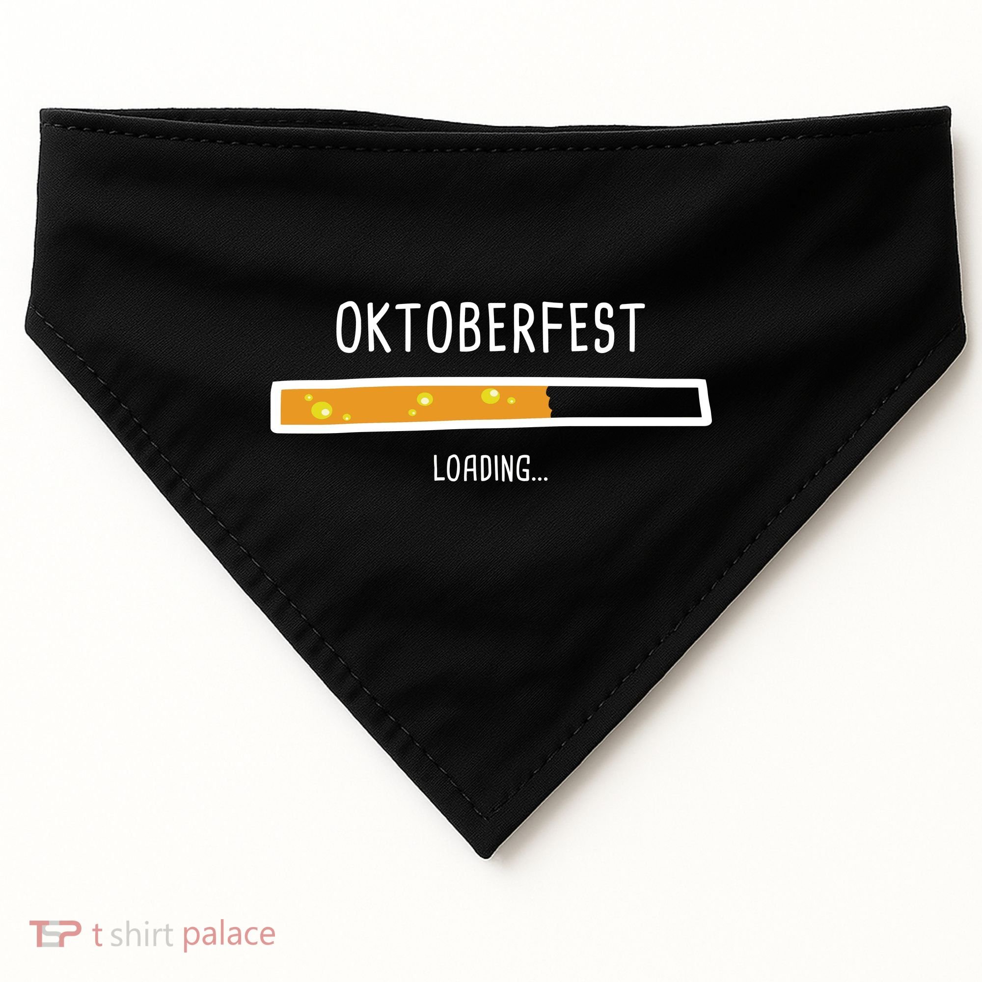 Oktoberfest Beer Loading USA-Made Doggie Bandana