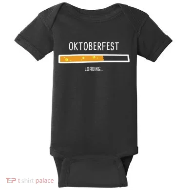 Oktoberfest Beer Loading Baby Bodysuit