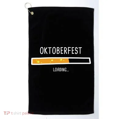 Oktoberfest Beer Loading Golf Towel