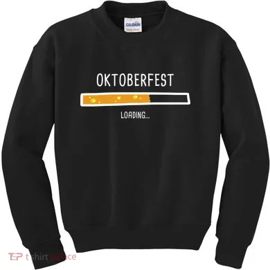 Oktoberfest Beer Loading Kids Sweatshirt