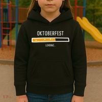 Oktoberfest Beer Loading Kids Hoodie thumb 3