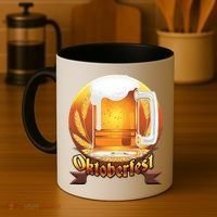 Oktoberfest Beer Logo Coffee Mug thumb 4