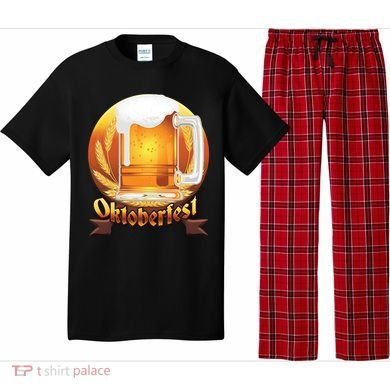 Oktoberfest Beer Logo Pajama Set