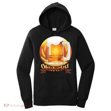 Oktoberfest Beer Logo Women's Hoodie