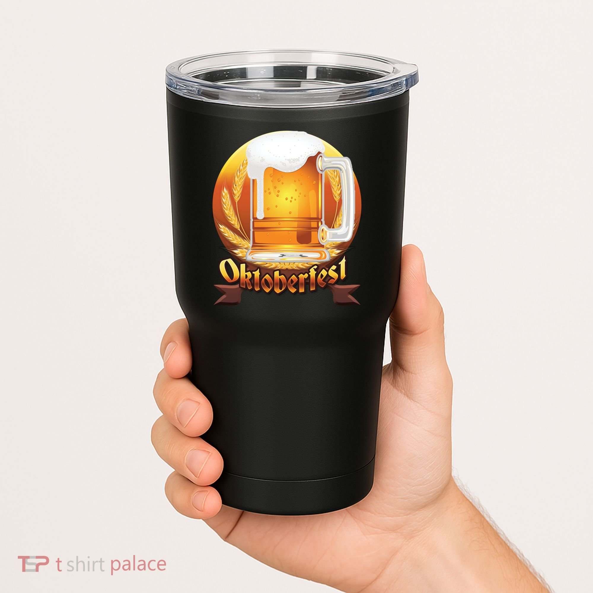 Oktoberfest Beer Logo Tumbler