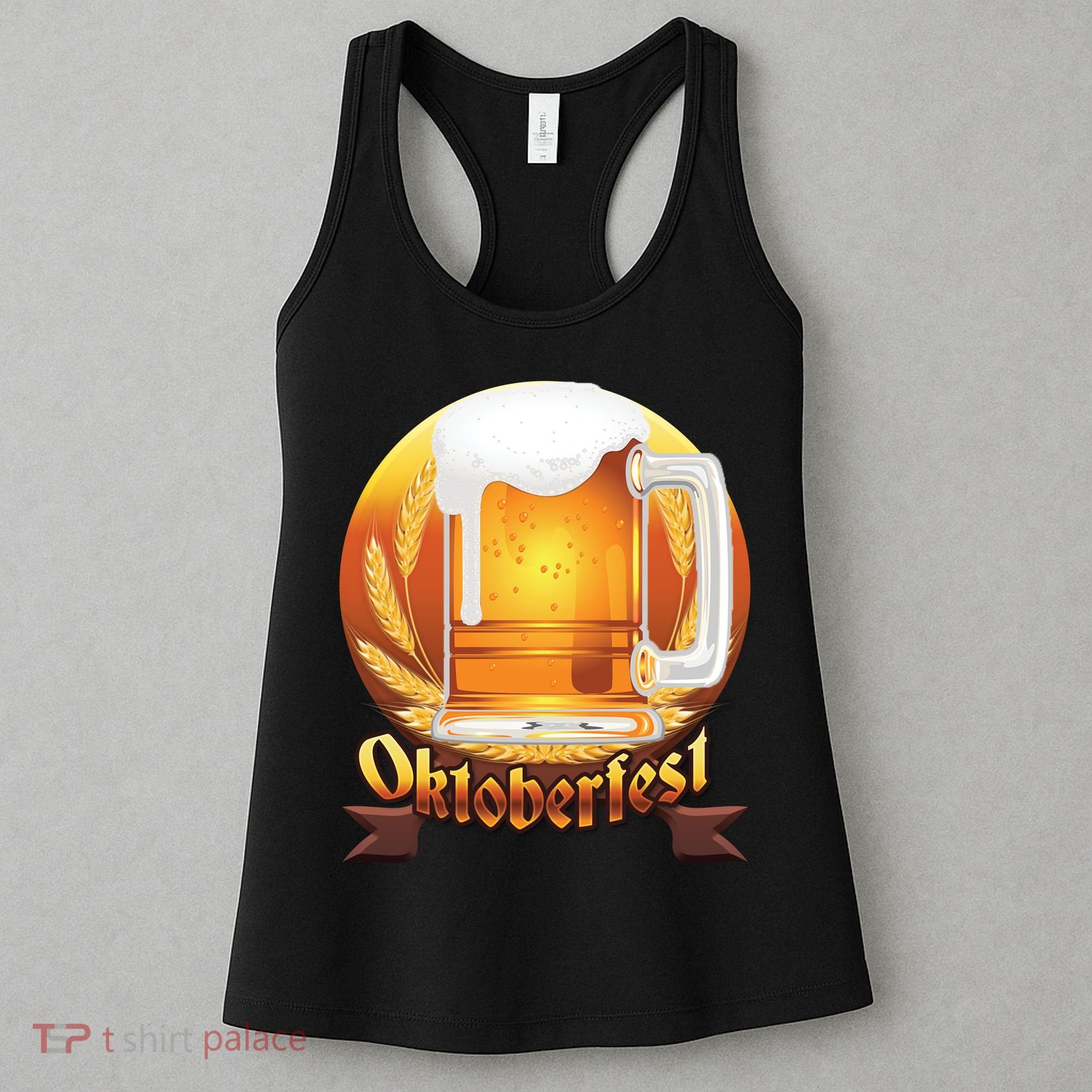 Oktoberfest Beer Logo Women's Tank Top