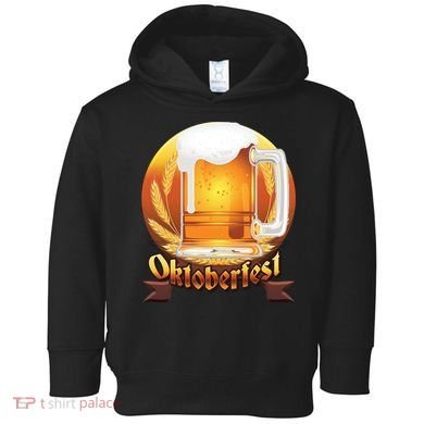 Oktoberfest Beer Logo Toddler Hoodie