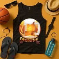 Oktoberfest Beer Logo Tank Top thumb 4