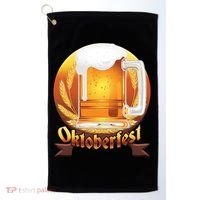 Oktoberfest Beer Logo Golf Towel thumb 0