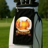 Oktoberfest Beer Logo Golf Towel thumb 2