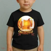 Oktoberfest Beer Logo Toddler T-Shirt thumb 2