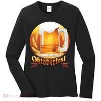 Oktoberfest Beer Logo Women's Long Sleeve Shirt thumb 0