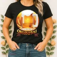 Oktoberfest Beer Logo Women's T-Shirt thumb 2