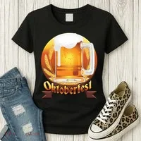 Oktoberfest Beer Logo Women's T-Shirt thumb 3