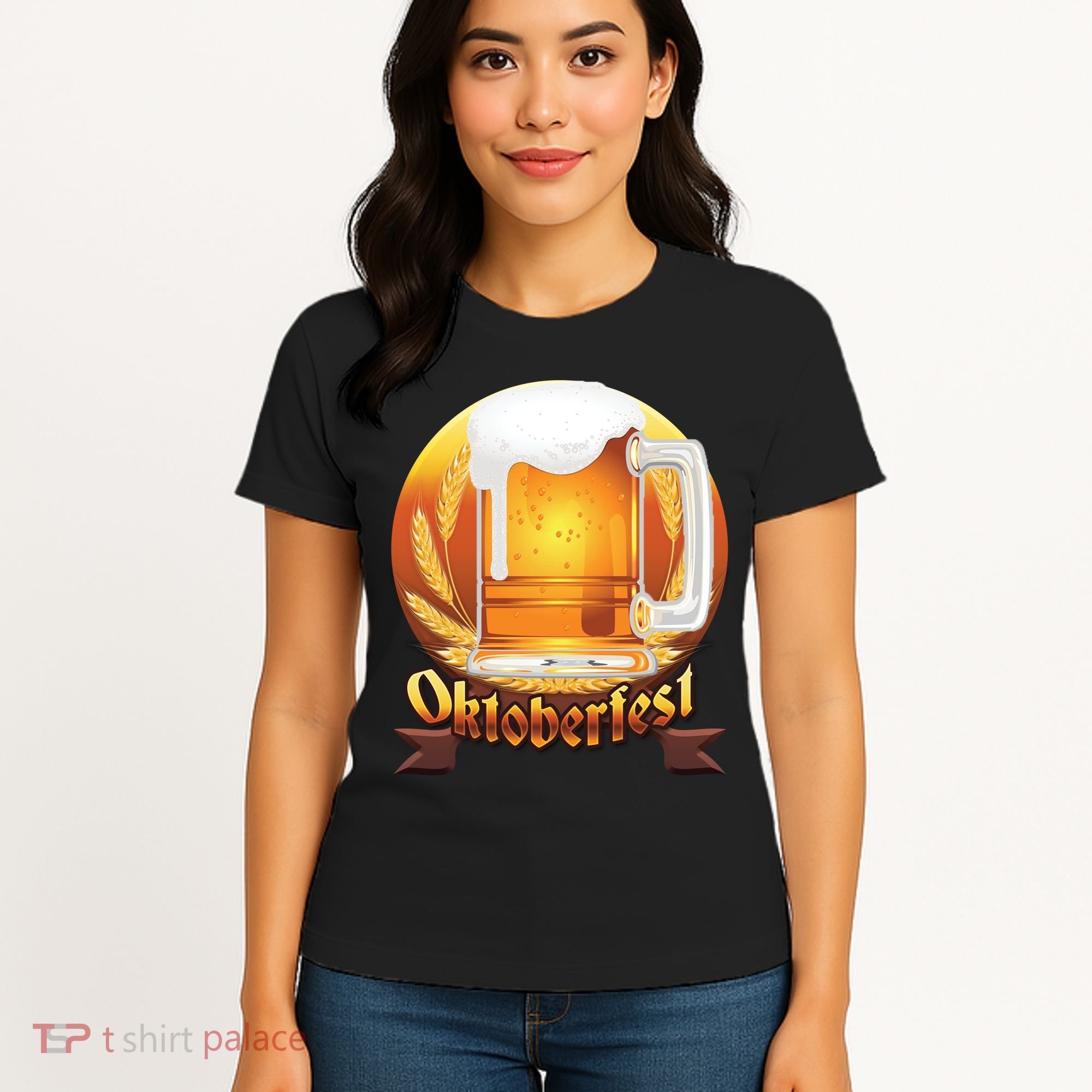 Oktoberfest Beer Logo Women's T-Shirt