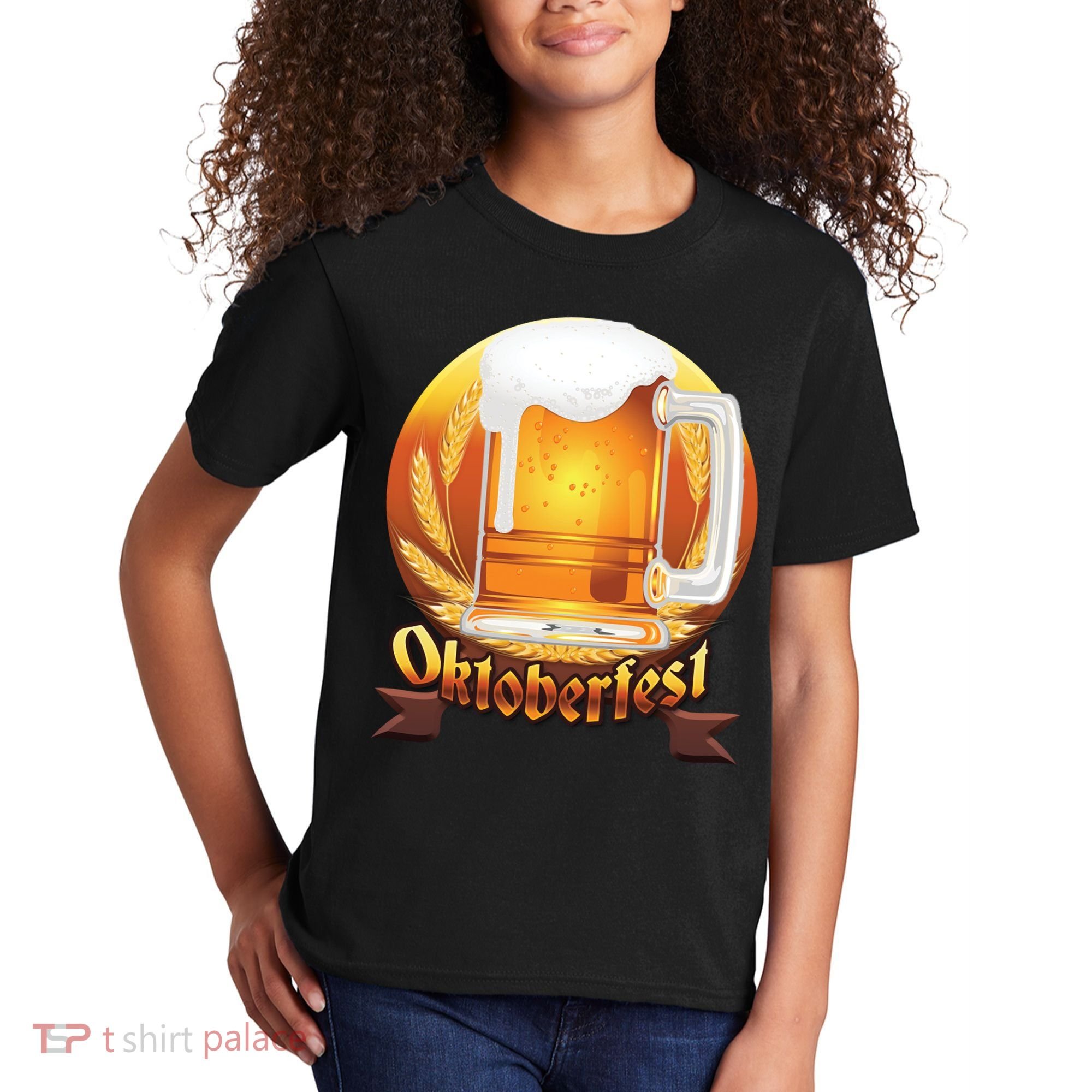 Oktoberfest Beer Logo Kids T-Shirt