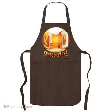 Oktoberfest Beer Logo Apron