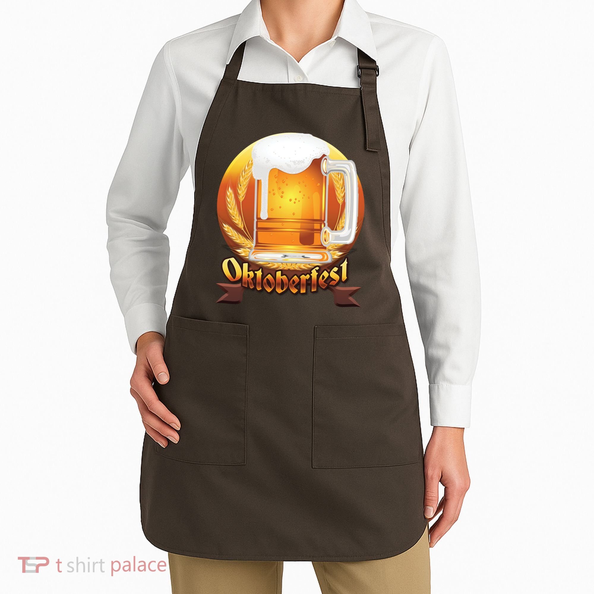 Oktoberfest Beer Logo Apron