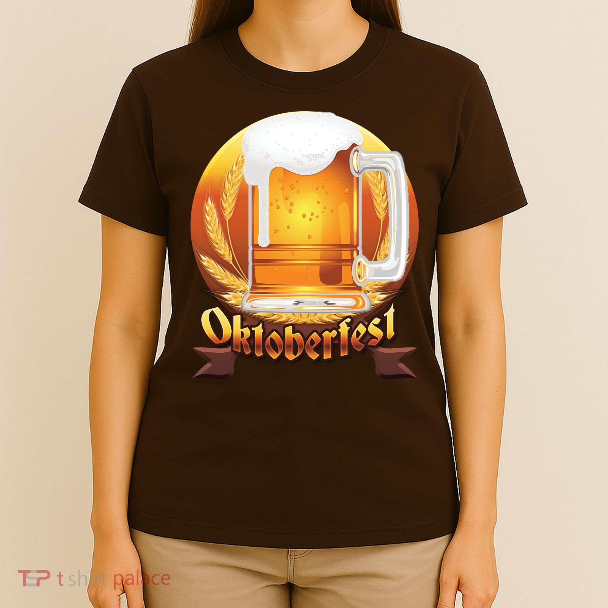 Oktoberfest Beer Logo T-Shirt