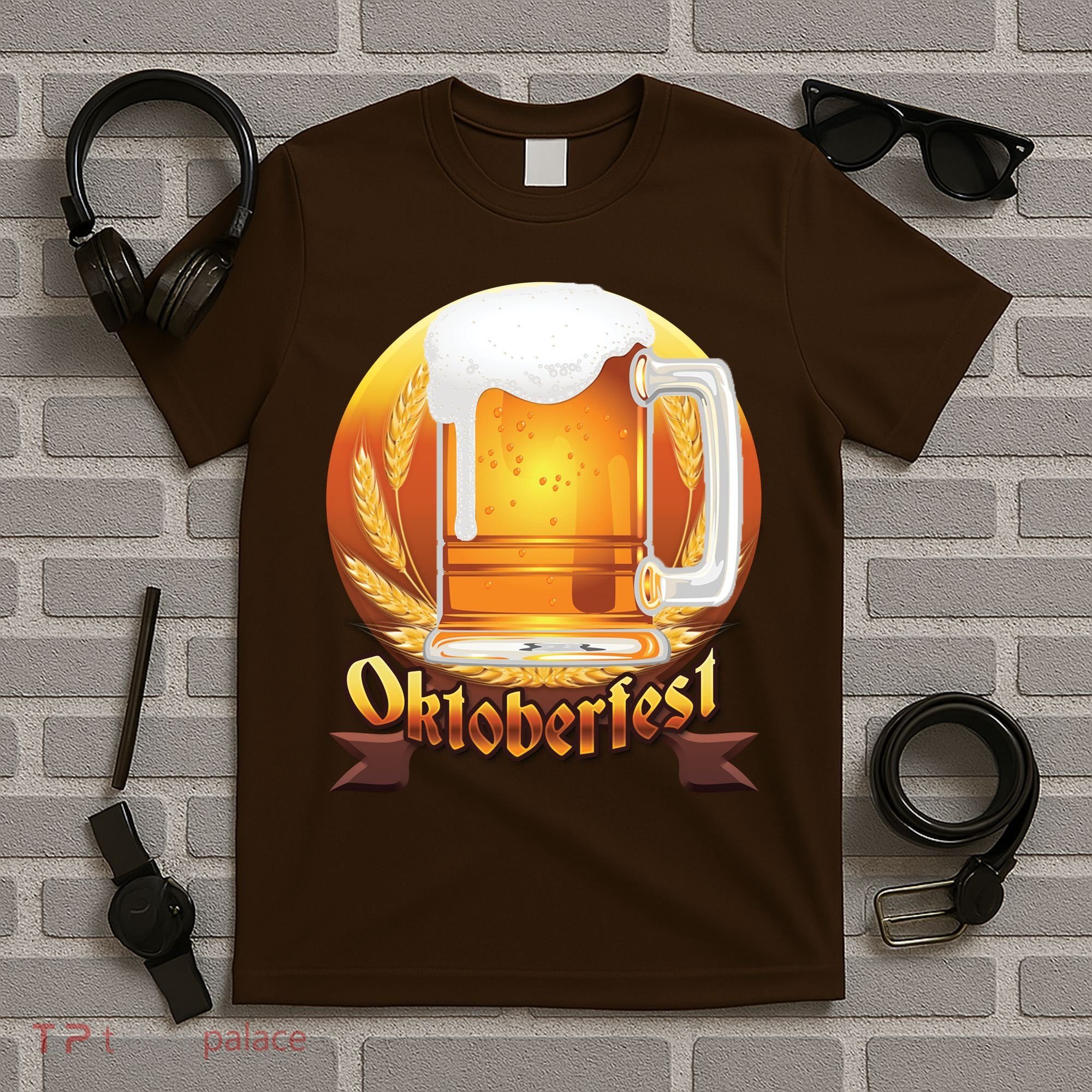 Oktoberfest Beer Logo T-Shirt