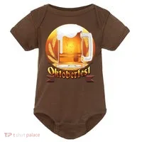 Oktoberfest Beer Logo Baby Bodysuit thumb 0