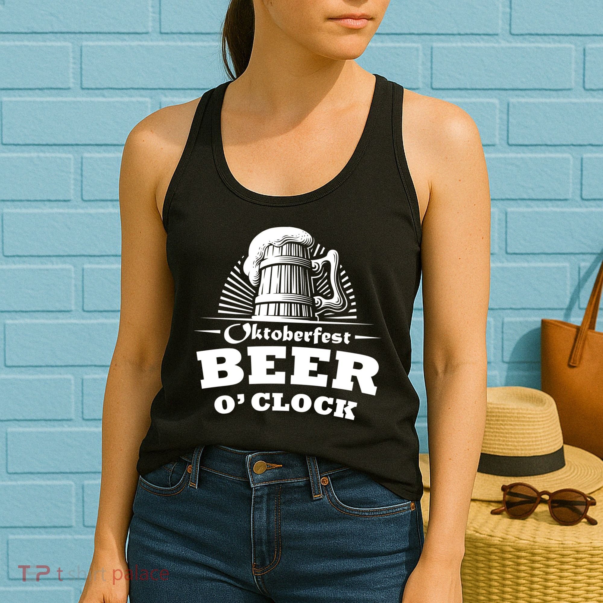 Oktoberfest Beer O'Clock Women's Tank Top