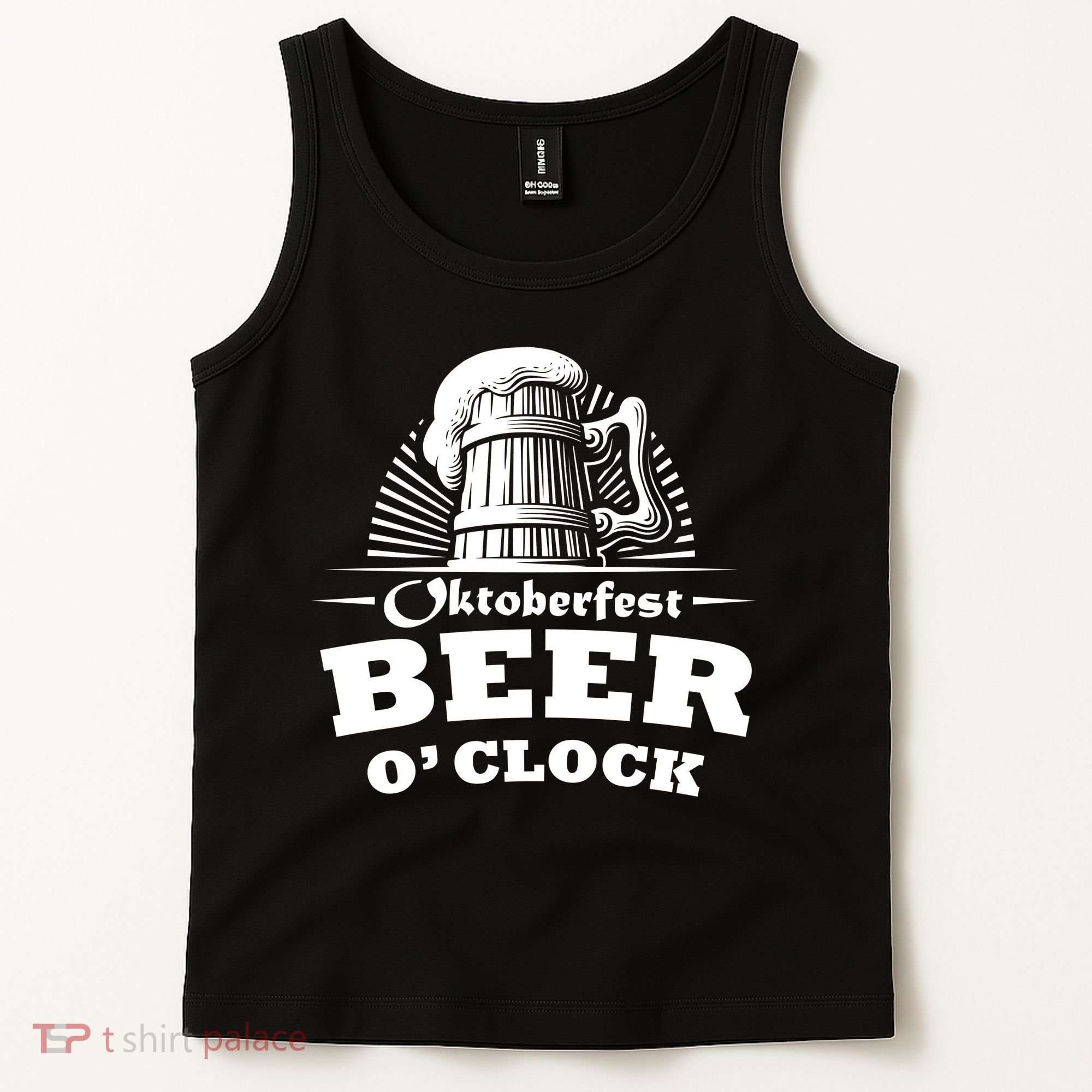 Oktoberfest Beer O'Clock Tank Top