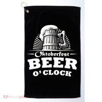 Oktoberfest Beer O'Clock Golf Towel thumb 0