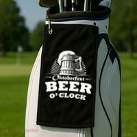 Oktoberfest Beer O'Clock Golf Towel thumb 2