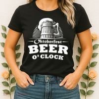 Oktoberfest Beer O'Clock Women's T-Shirt thumb 2