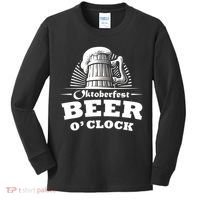 Oktoberfest Beer O'Clock Kids Long Sleeve Shirt thumb 0