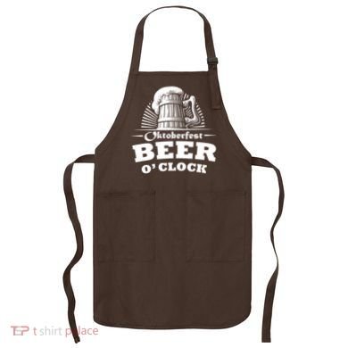 Oktoberfest Beer O'Clock Apron