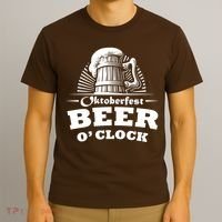 Oktoberfest Beer O'Clock T-Shirt thumb 3